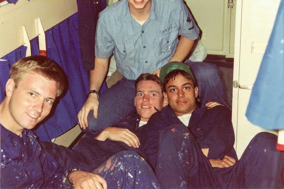 Chad Drummond in the Navy